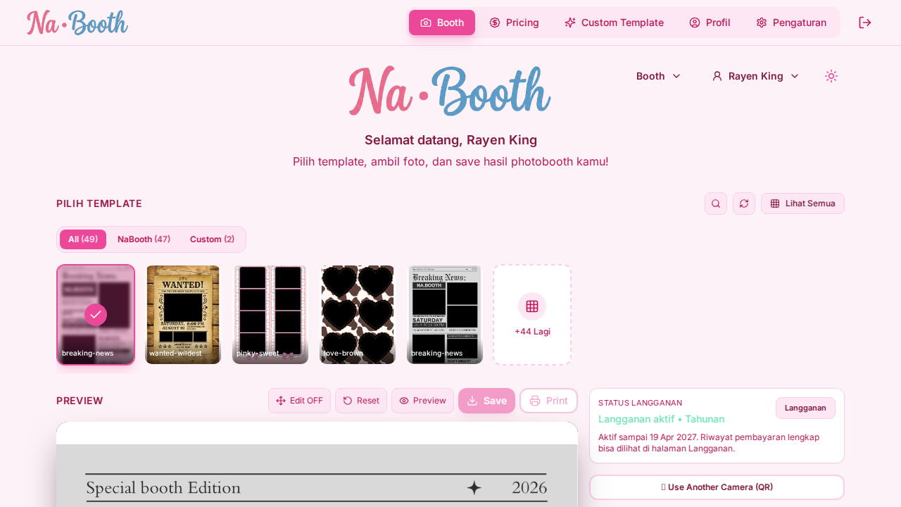na-booth landing page